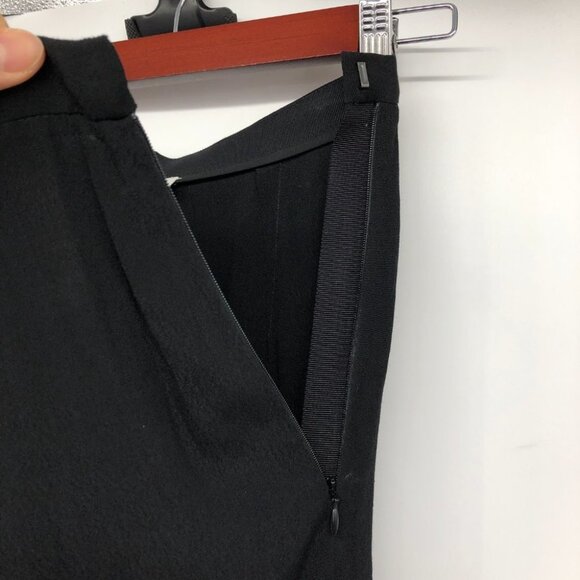 Aritzia Wilfred Black Pernelle Wide Leg Kick Flare Trousers size S - Picture 11 of 16